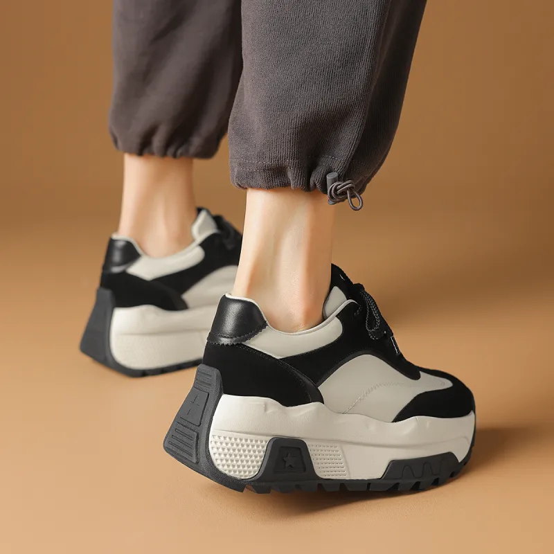 Rosa Bianca Low-Top Chunky Sneakers Women's-5