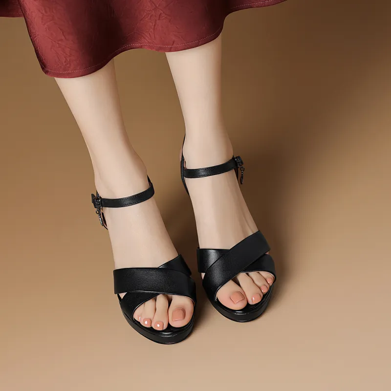 Rosa Bianca One Strap Sandals 11cm Women's-9