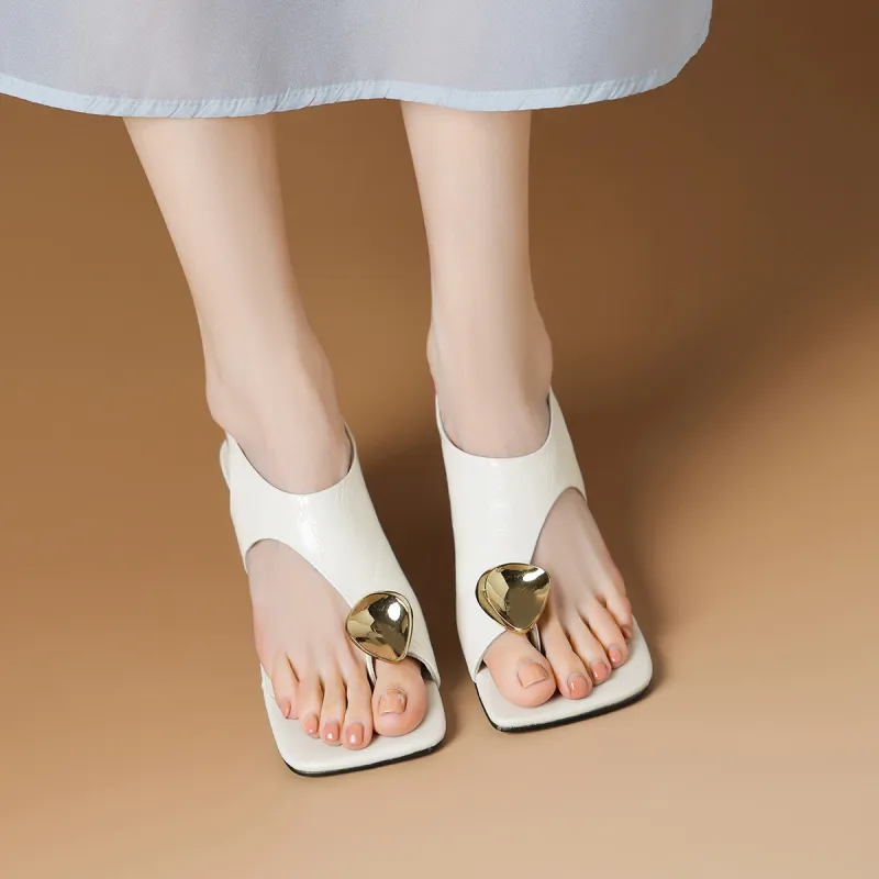 Rosa Bianca One Strap Sandals 6cm Women's-5