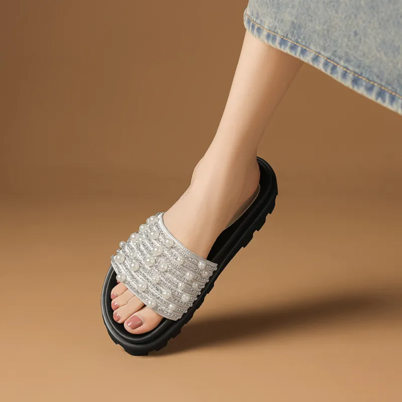 Rosa Bianca Slide Slippers Women's-15