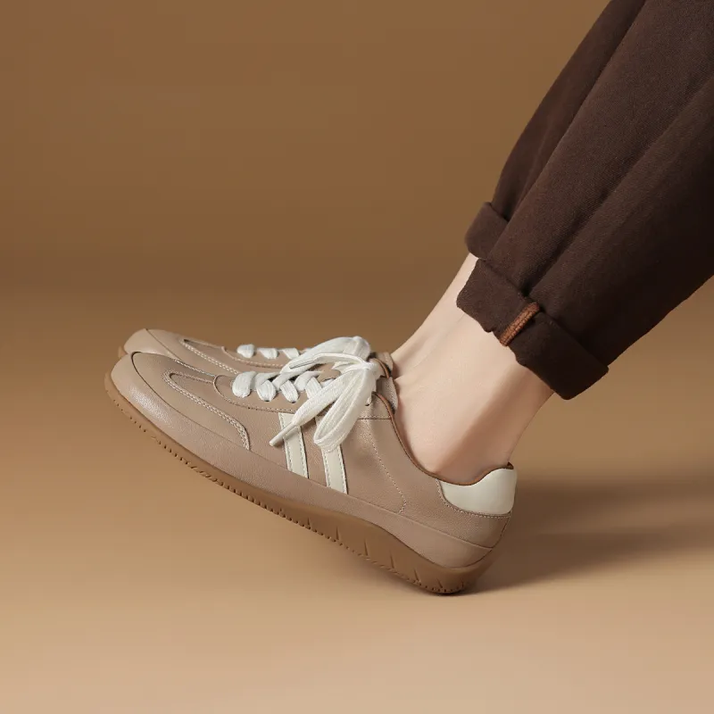 Rosa Bianca German Army Trainers Breathable Lightweight Low-Top Casual Shoes Women's-9