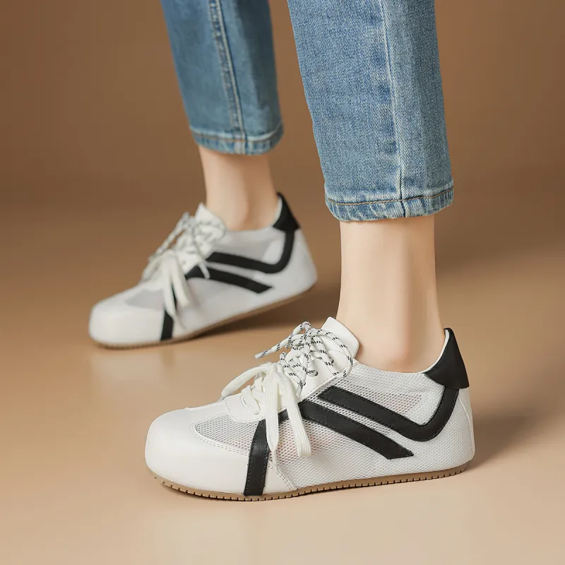 Rosa Bianca Height Increasing Low Top Casual Shoes Women's-8