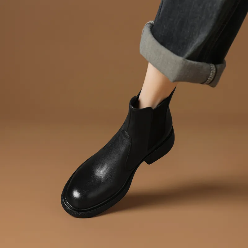 Rosa Bianca Short Chelsea Boots Women's-4