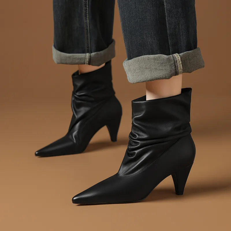 Rosa Bianca Ankle Boots 6.8cm Women's-1