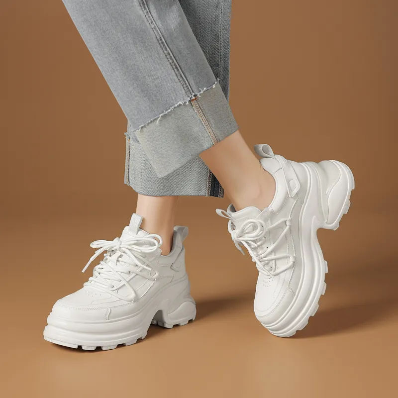 Rosa Bianca Lightweight Height Increasing Low-Top Casual Shoes Women's-9