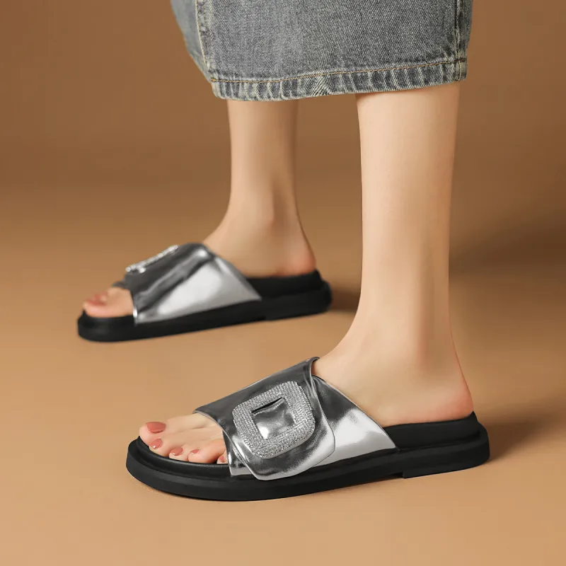Rosa Bianca Slide Slippers Women's-11