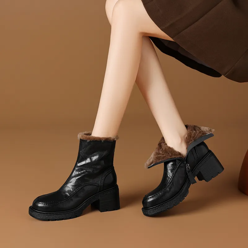 Rosa Bianca Ankle Boots 6.3cm Women's-3