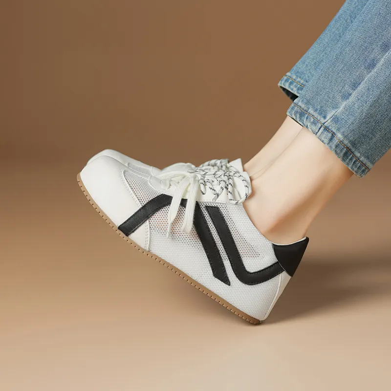 Rosa Bianca Height Increasing Low Top Casual Shoes Women's-10