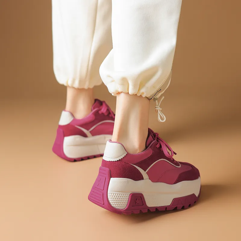 Rosa Bianca Low-Top Chunky Sneakers Women's-12