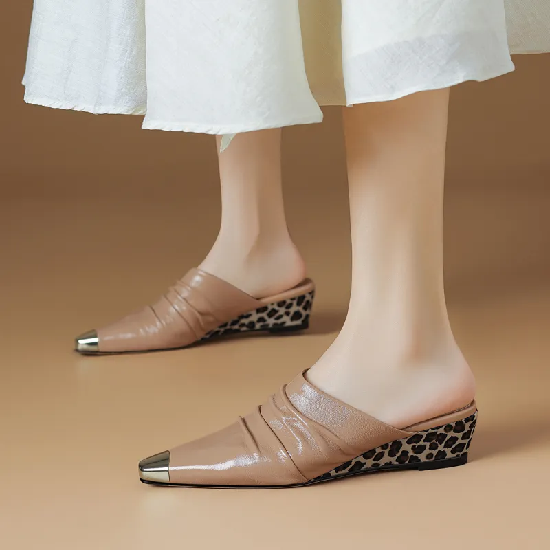 Rosa Bianca Abrasion Resistant Slip Resistant Wrap toe Slippers Women's-8