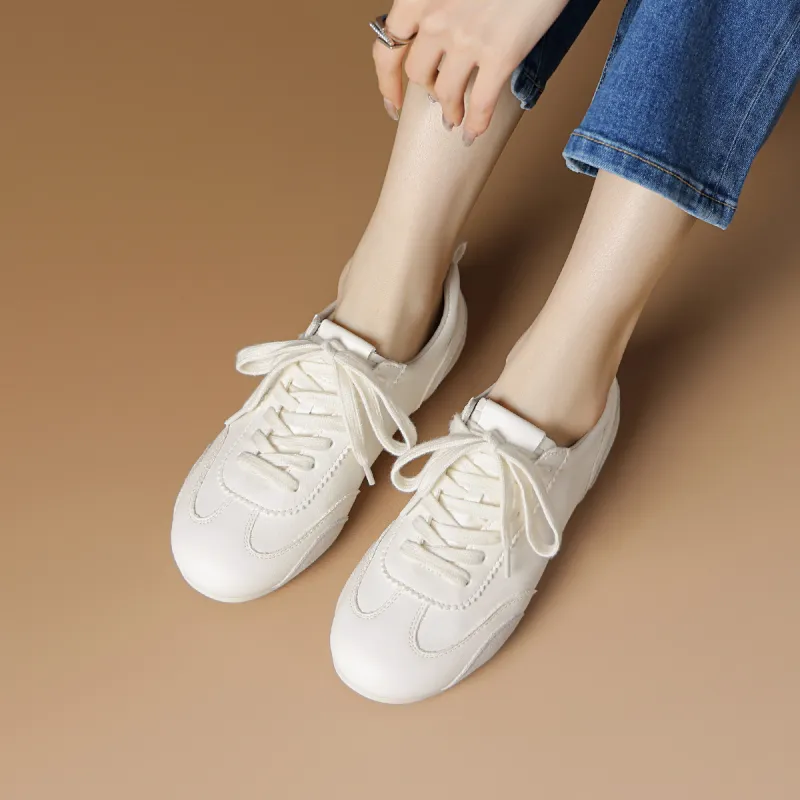 Rosa Bianca German Army Trainers Breathable And Lightweight Low Top Casual Shoes Women's-2