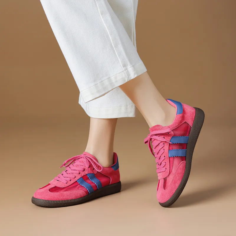 Rosa Bianca German Army Trainers Lightweight Low Top Skateboard Shoes Women's-12