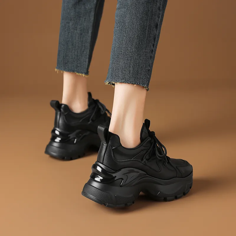 Rosa Bianca Low-Top Chunky Sneakers Women's-8