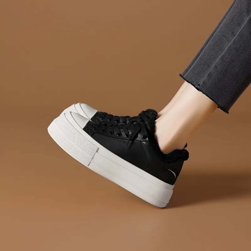Rosa Bianca Warm Low Top Skateboard Shoes Women's-11