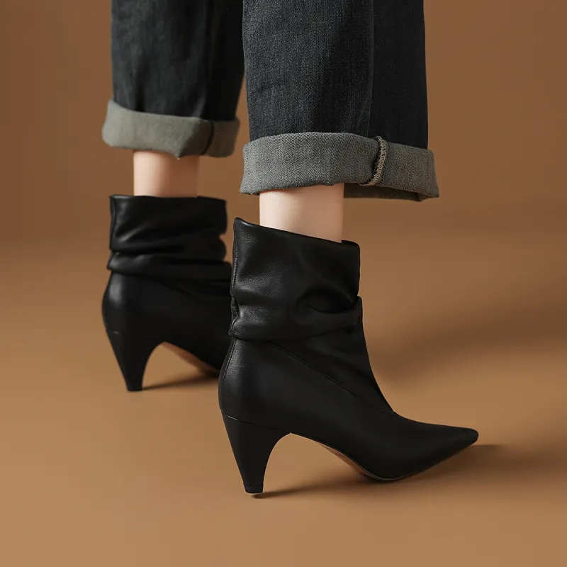 Rosa Bianca Ankle Boots 6.8cm Women's-3