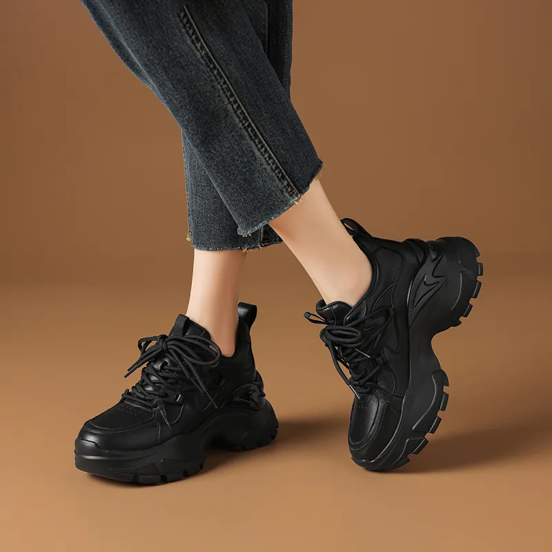 Rosa Bianca Low-Top Chunky Sneakers Women's-9
