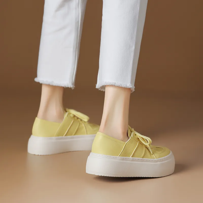 Rosa Bianca Lightweight Height Increasing Low Top Skateboard Shoes Women's-13