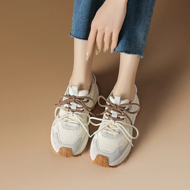 Rosa Bianca Lightweight Height Increasing Low-Top Casual Shoes Women's-2