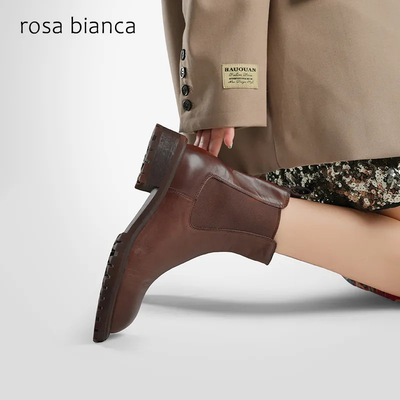 Rosa Bianca Short Chelsea Boots Women's-7