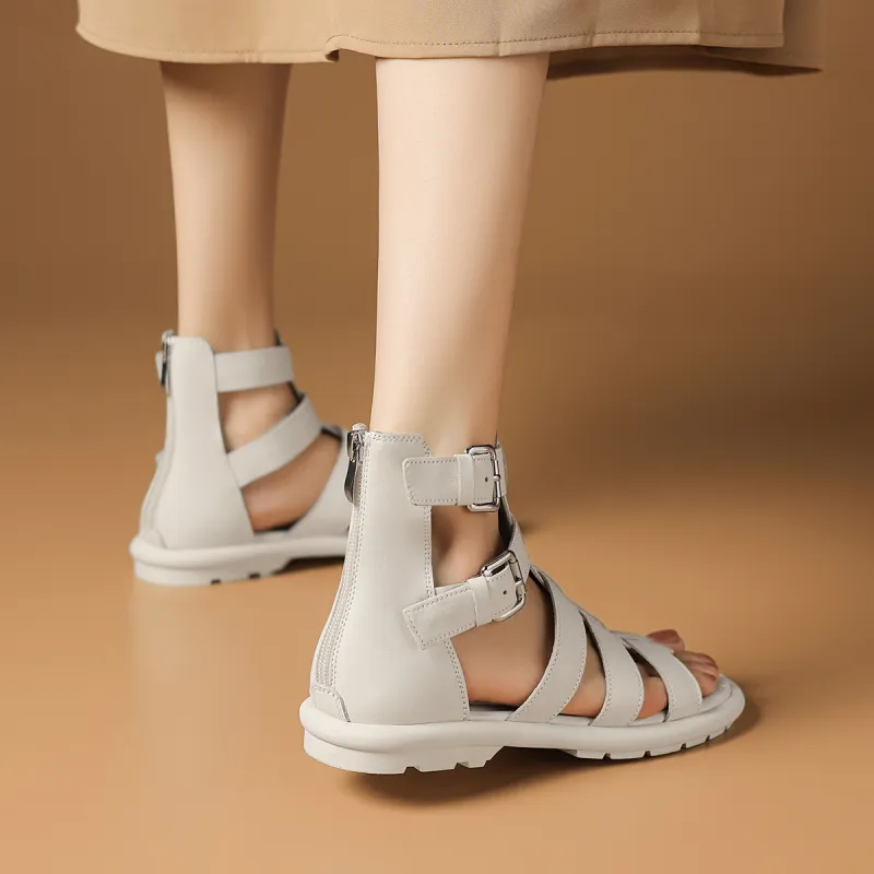 Rosa Bianca Pig Cage Shoes Roman Sandals 2cm Women's-13