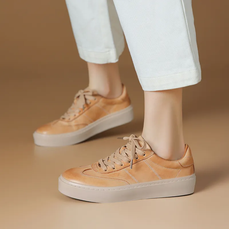 Rosa Bianca German Army Trainers Height Increasing Low Top Skateboard Shoes Women's-15