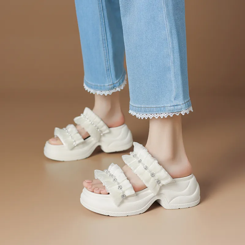 Rosa Bianca Slide Slippers Women's-1