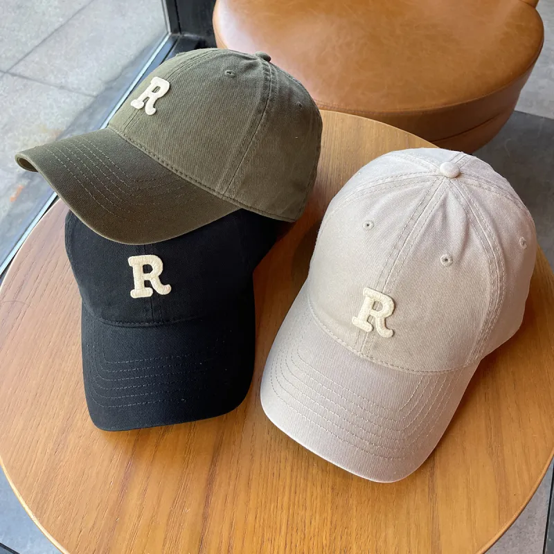 Gold Artist Cotton Baseball Caps Unisex-21