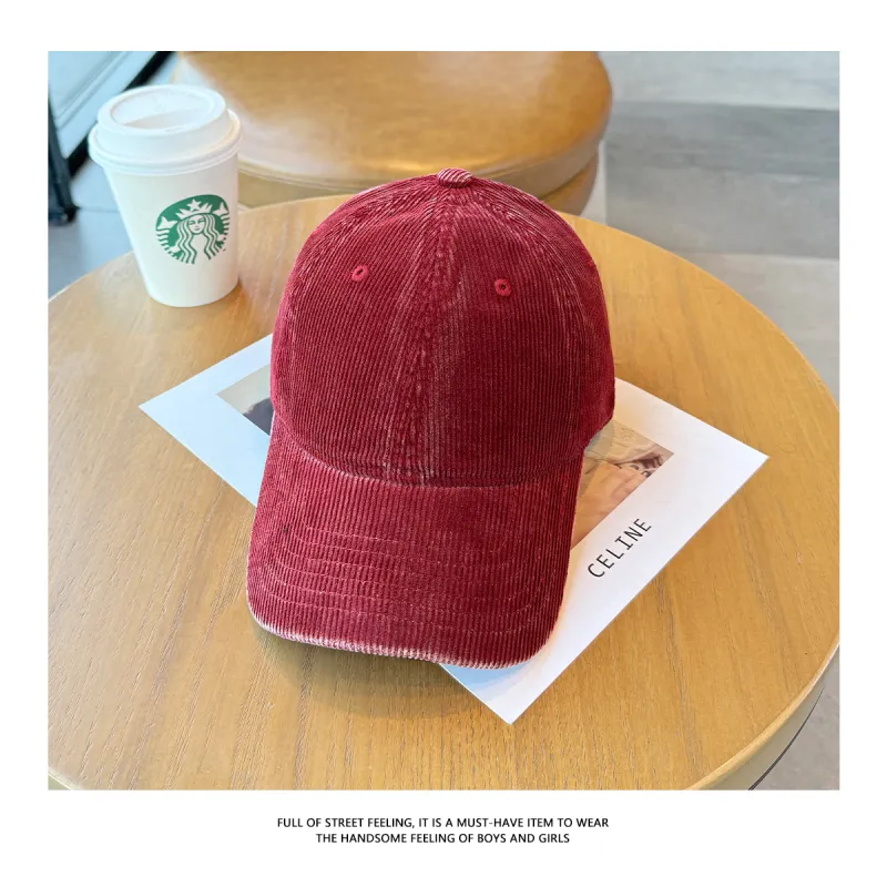 Gold Artist Cotton Baseball Caps Unisex-9