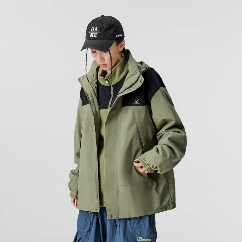 Yalu Preferred Waterproof And Windproof To Keep Warm Windbreaker Jacket Unisex-23