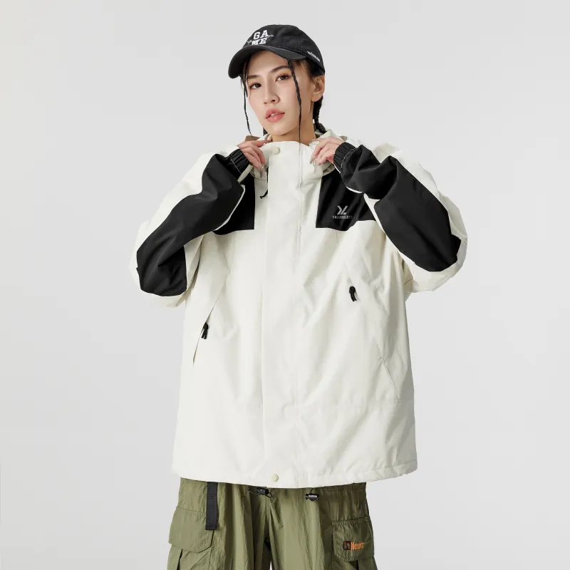 Yalu Preferred Waterproof And Windproof To Keep Warm Windbreaker Jacket Unisex-18