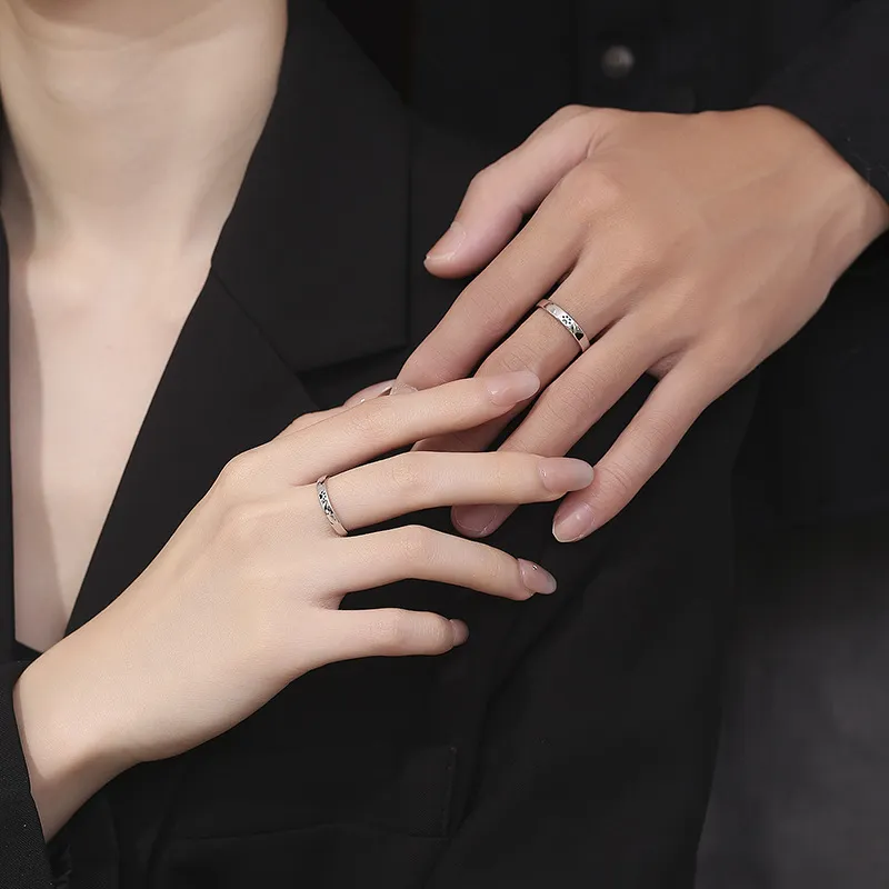 DAWO 999 Fine Silver Rings Unisex-4