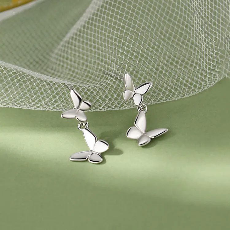 DAWO 999 Fine Silver Earrings Women's-1