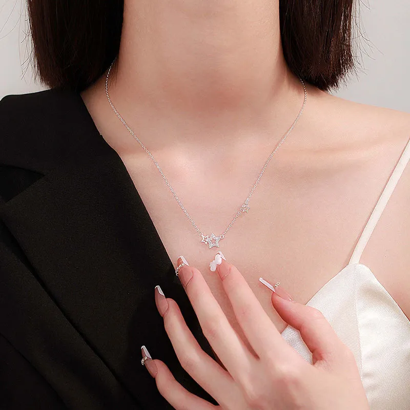 DAWO 999 Fine Silver Necklaces Women's-1
