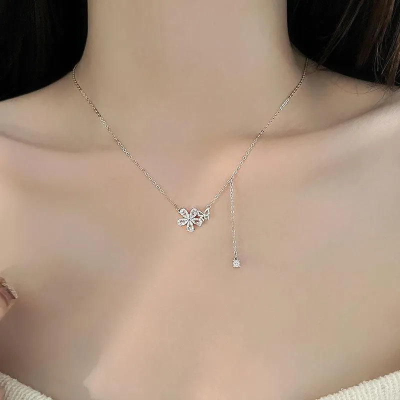 DAWO S 999 Fine Silver Necklaces Women's-3