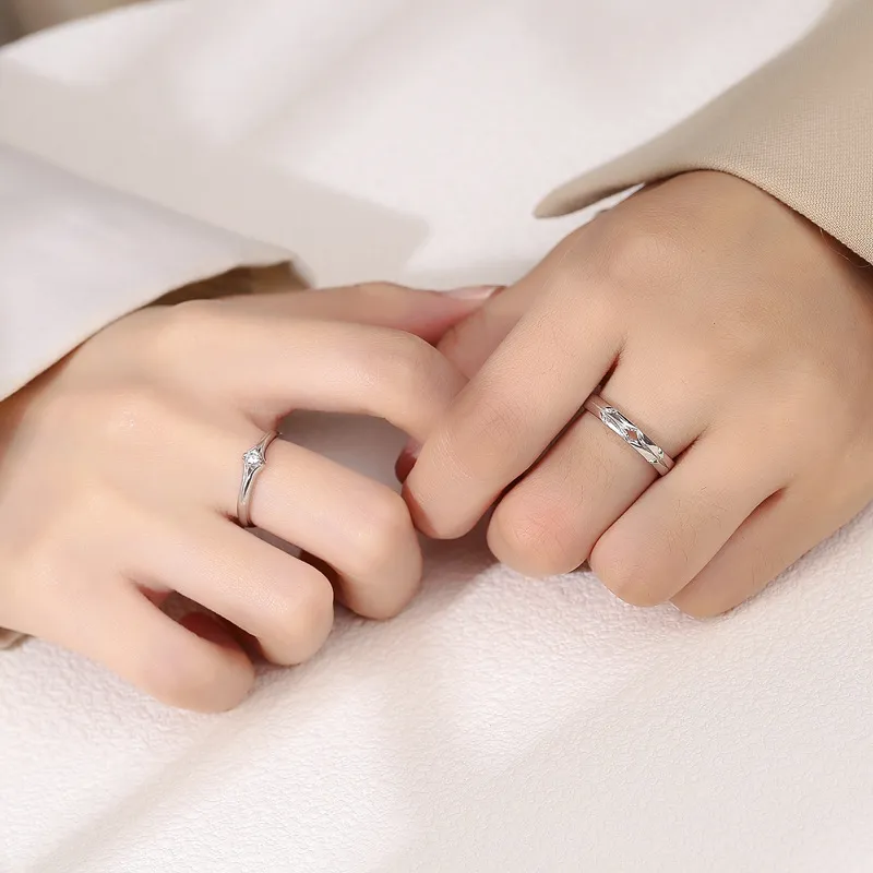 DAWO 999 Fine Silver Rings Unisex-3
