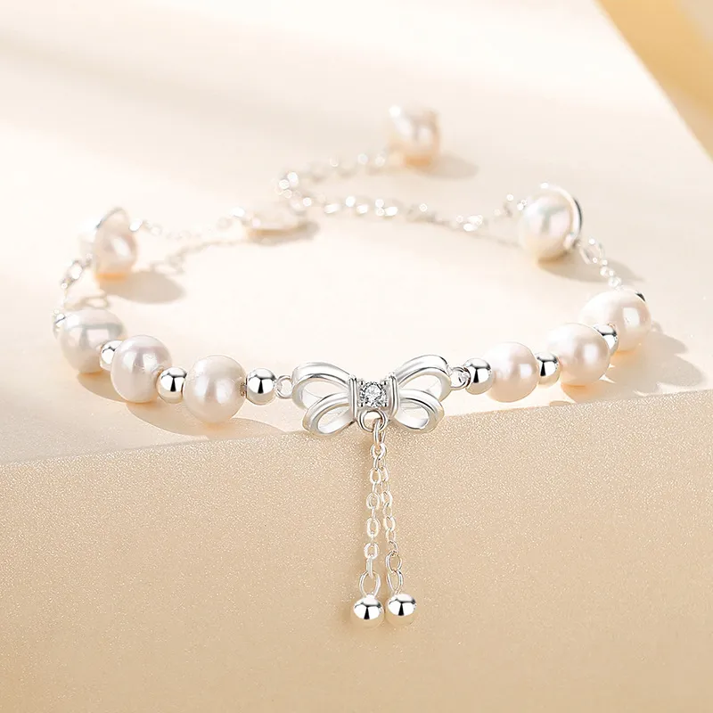 DAWO 925 Sterling Silver Bracelets Women's-1