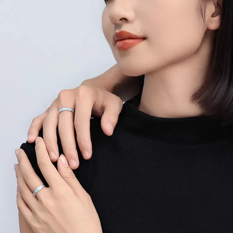DAWO S 999 Fine Silver Rings Unisex-3