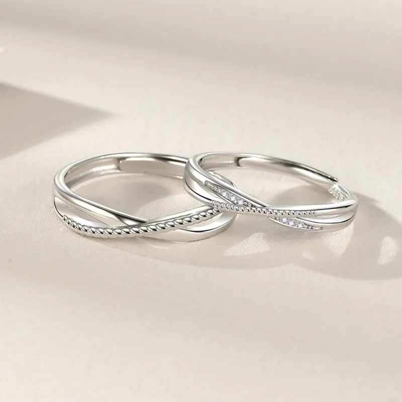 DAWO 999 Fine Silver Rings Unisex-4