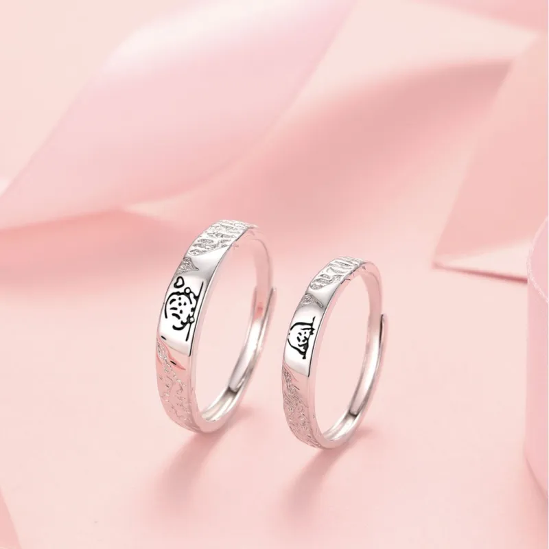 DAWO 999 Fine Silver Rings Unisex-2