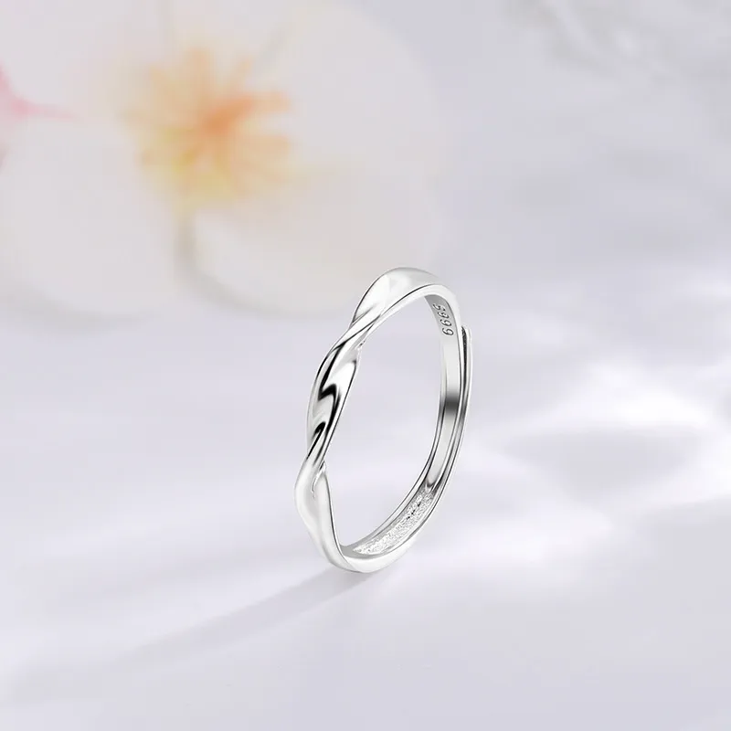 DAWO 999 Fine Silver Rings Unisex-2