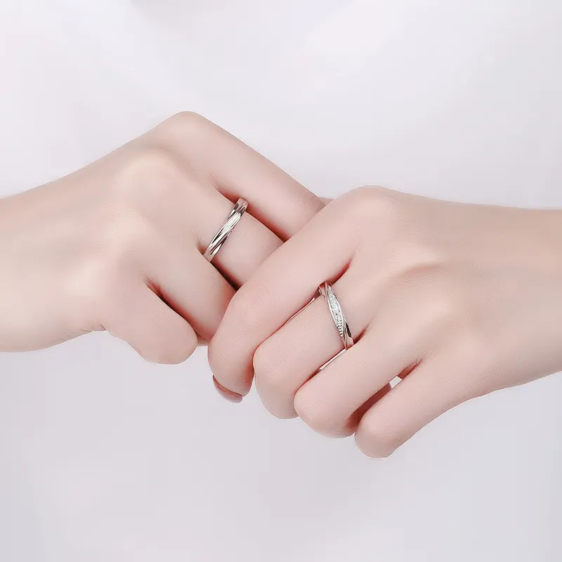 DAWO S999 Fine Silver Rings Unisex-3