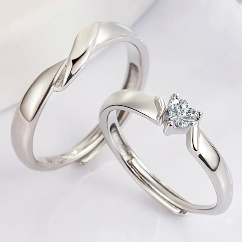 DAWO S999 Fine Silver Rings Unisex-1