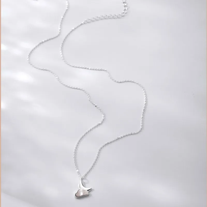 DAWO 999 Fine Silver Necklaces Women's-4