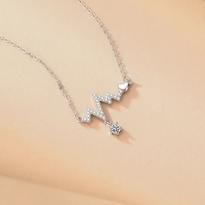 DAWO 925 Sterling Silver Necklaces Women's-1