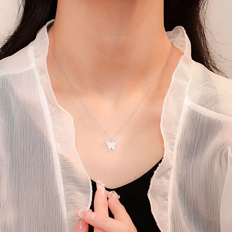 DAWO S999 Fine Silver Necklaces Women's-2