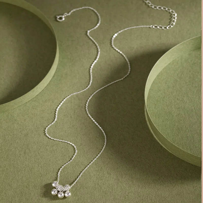 DAWO S999 Fine Silver Necklaces Women's-4