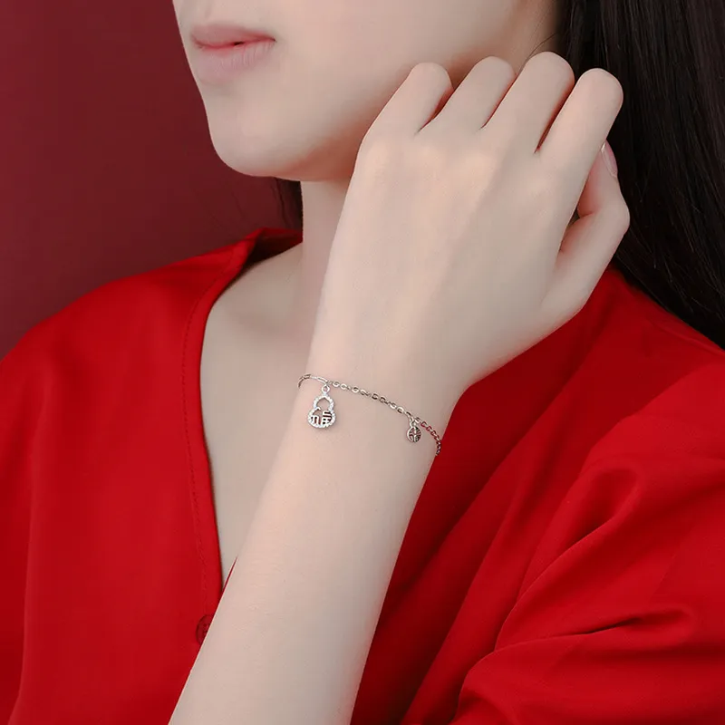 DAWO 999 Fine Silver Bracelets Women's-2