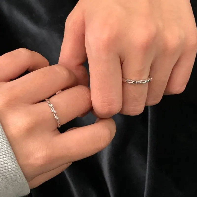 DAWO 999 Fine Silver Rings Unisex-2