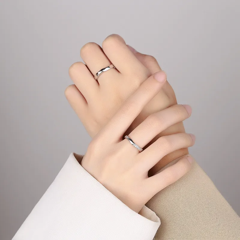DAWO 999 Fine Silver Rings Unisex-3
