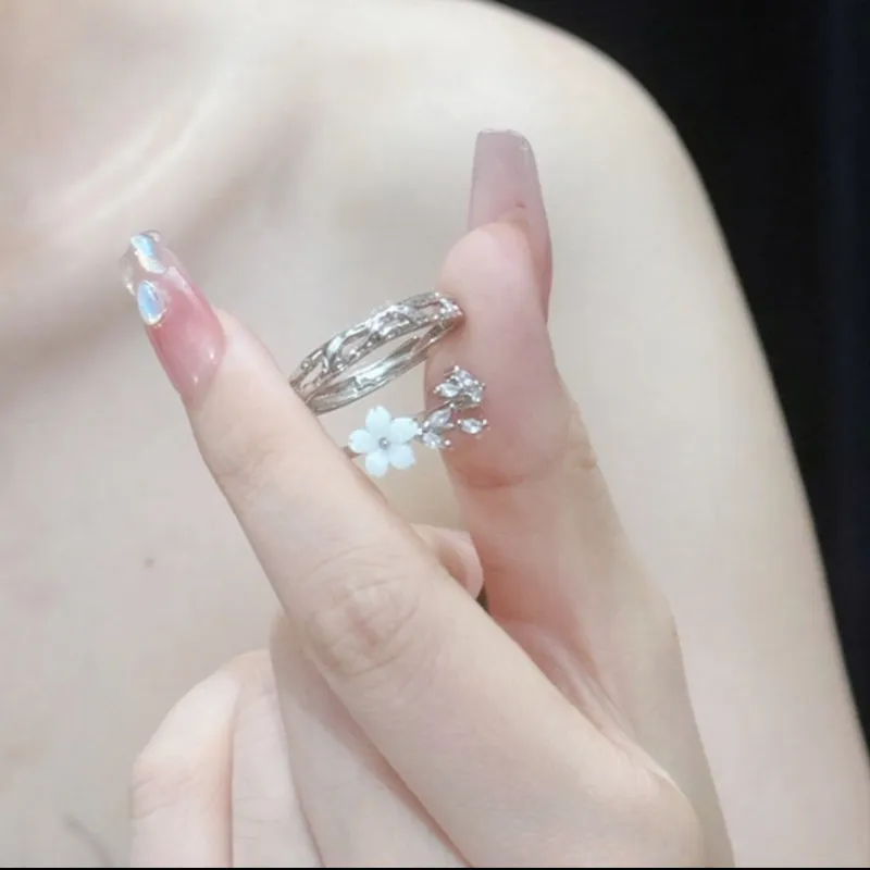 DAWO S999 Fine Silver Rings Unisex-2